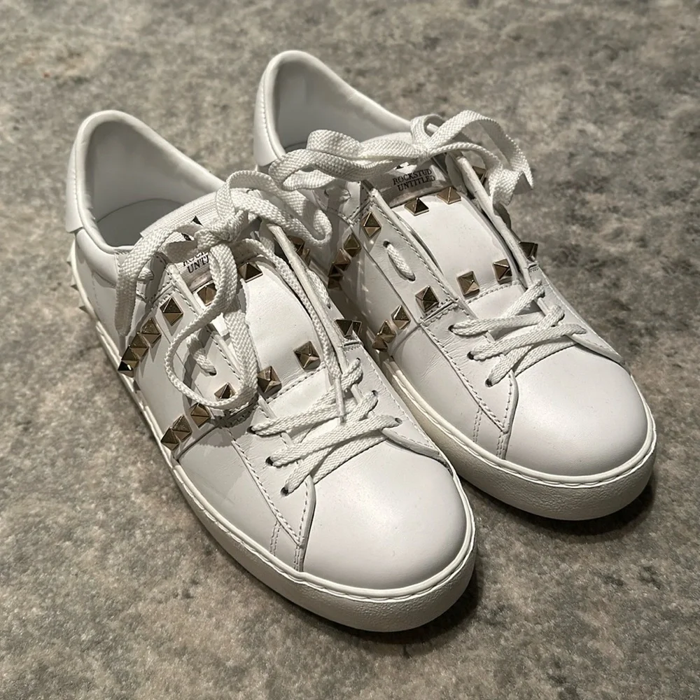 Valentino Garavani Rockstud Sneaker NWOT - Picture 6 of 16